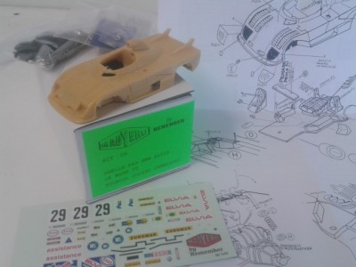kit osella pa5 bmw #29 elvia le mans 1977 touroul / cudini / cambiaghi - Resin Kit 1:43